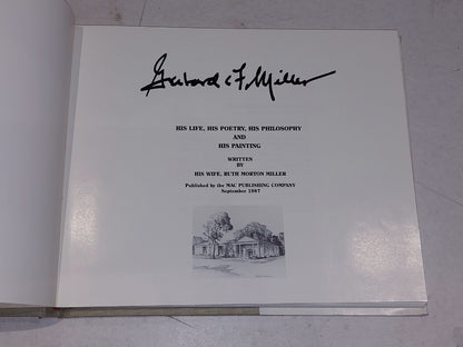 SIGNED Gerhard Miller Door County WI Book ~ Life, Poetry, Philosophy, Paintings4