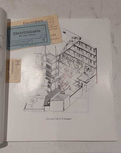 Sigmund Freud House - Catalogue Original 1975 Pb Book With Tickets For Entry3