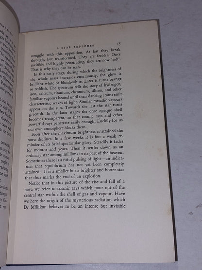 Science Today & Tomorrow, Waldemar Kaempffert [Nicholson and Watson] 1940 Hb5