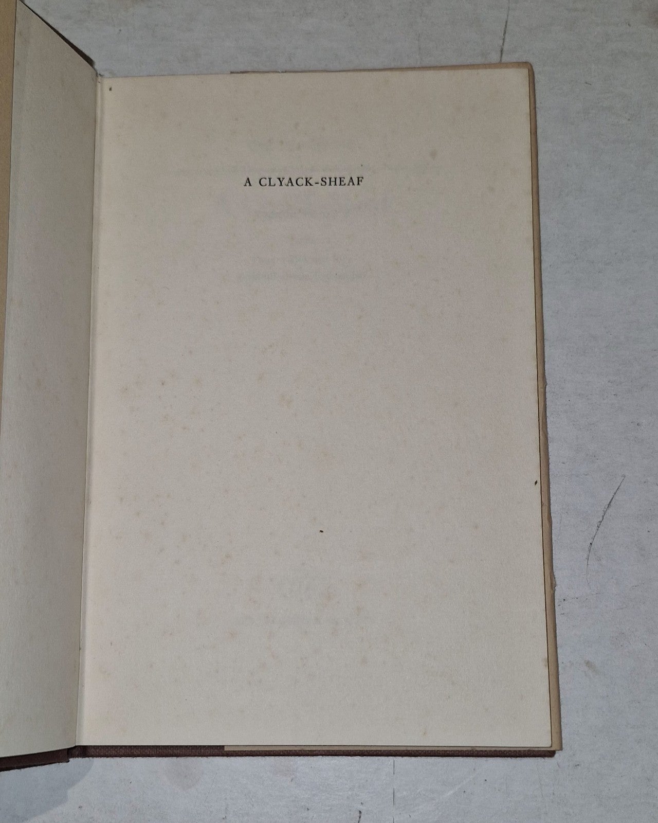 1969 Hugh Macdiarmid : A Clyack-Sheaf, 1st Edition [MacGibbon & Kee]5