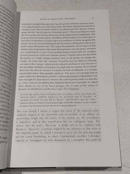 Geoffrey Hill: Collected Critical Writings (2008) 1st Ed Hb Book6