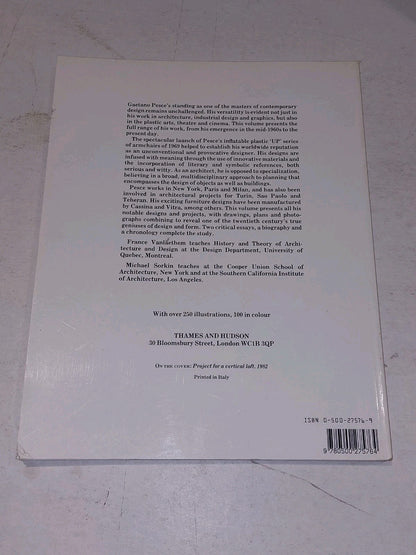 Gaetano Pesce : Architecture, Design and Art by France Vanlaethem (1989) Pb Book2