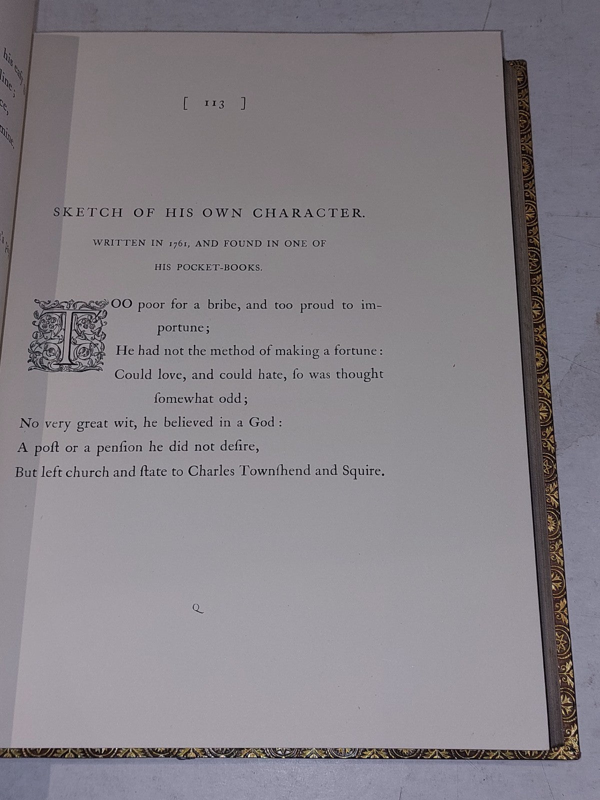 Poems And Letters By Thomas Gray 1879 Leather Illustrated Gold Tooling Fine Bind6