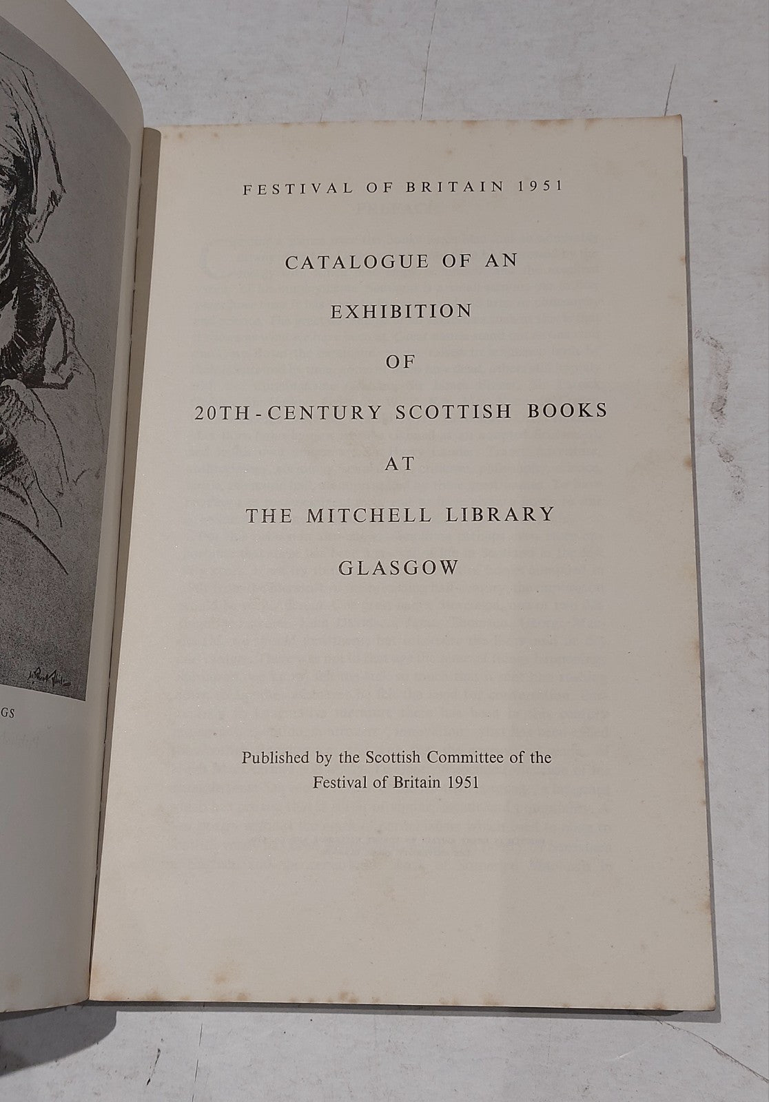 Catalogue of an Exhibition of Twentieth Century Scottish Books, Glasgow (1951) 3