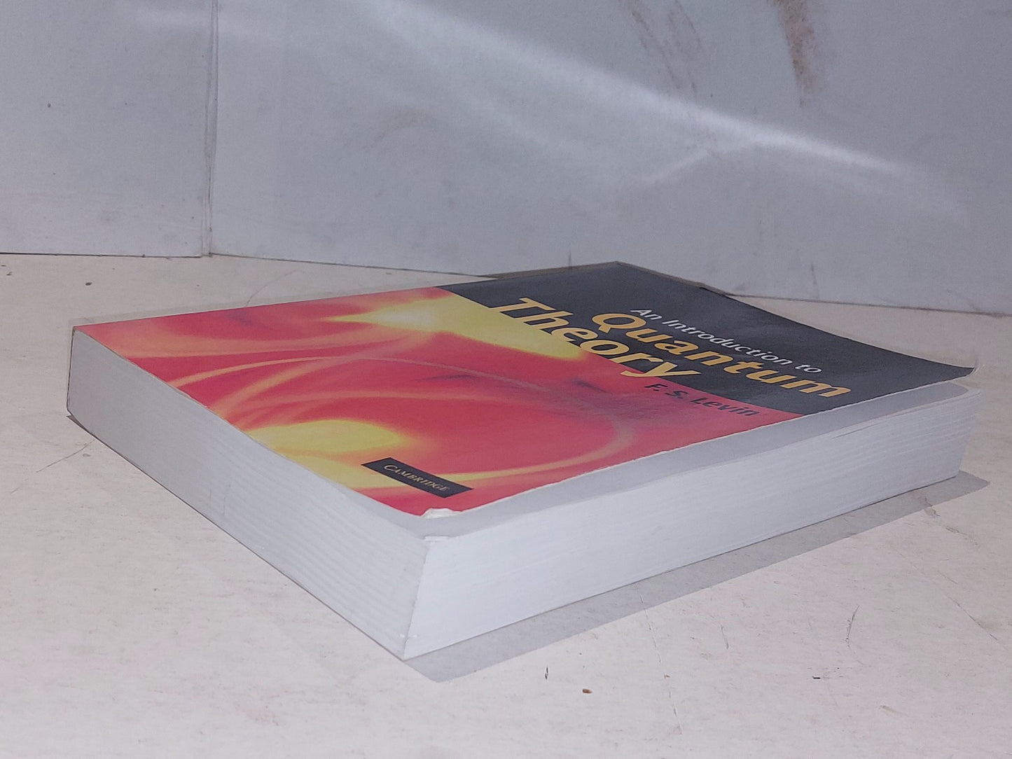 An Introduction to Quantum Theory, Levin, F. S. (2002) Pb Book4