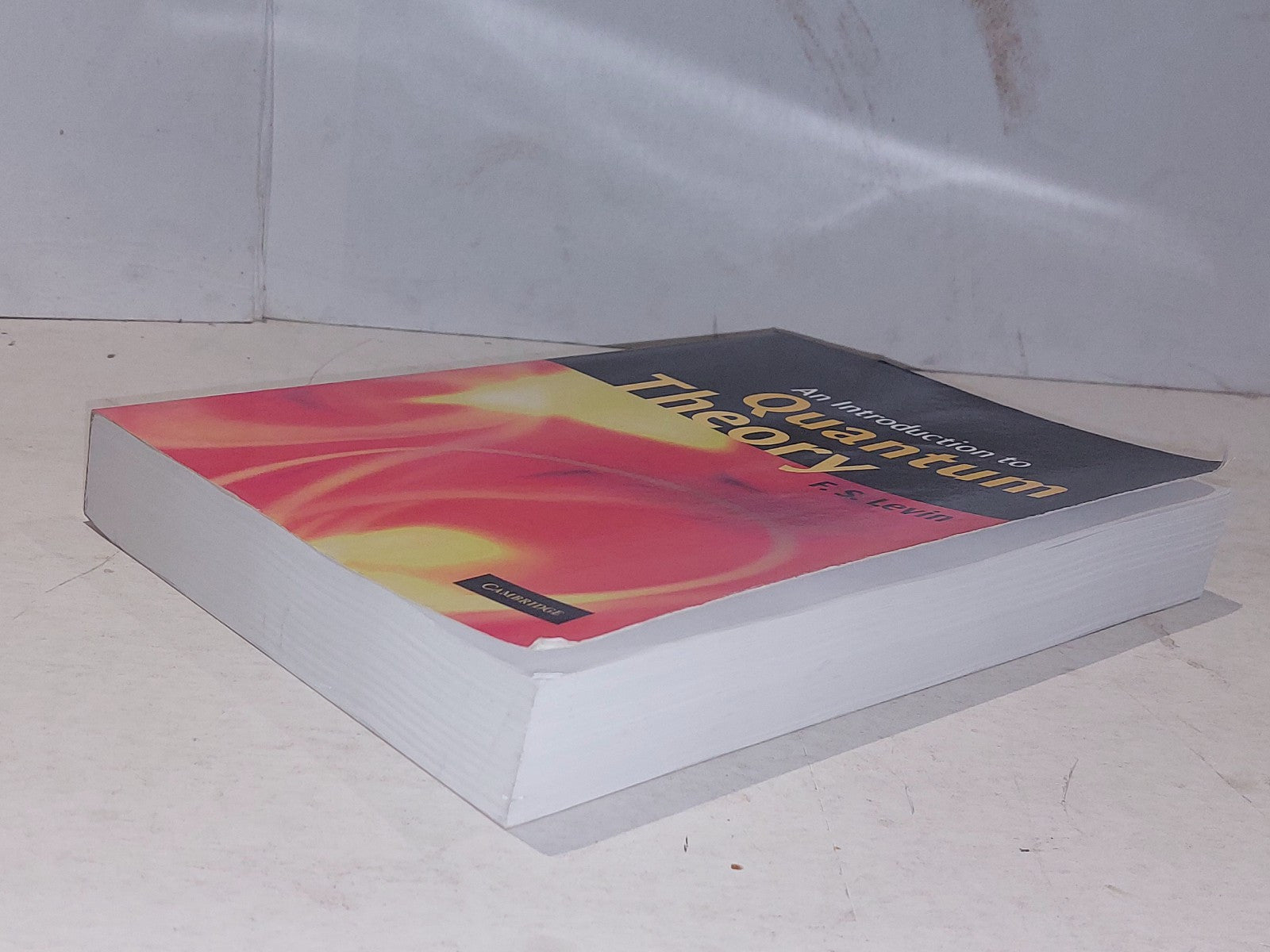 An Introduction to Quantum Theory, Levin, F. S. (2002) Pb Book4