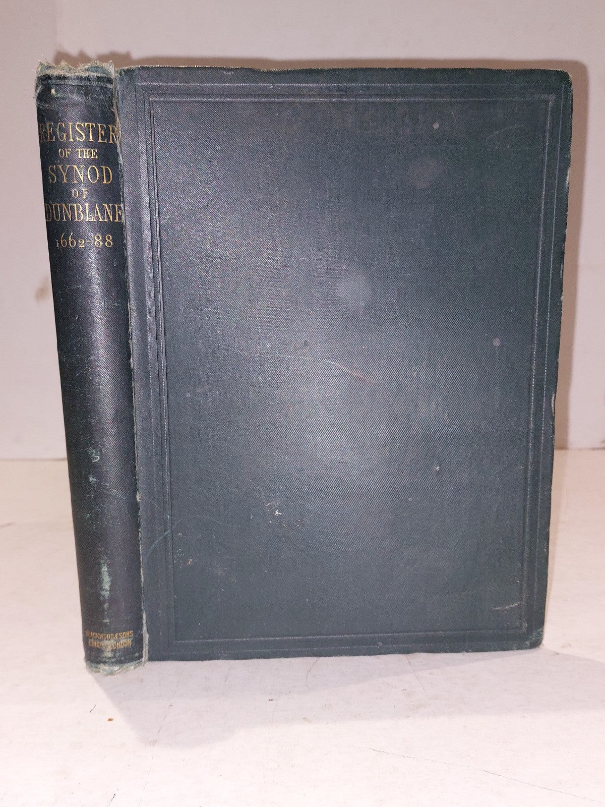 Register of the diocesan synod of Dunblane 1662-1688 Pub. 1877  John Wilson.0