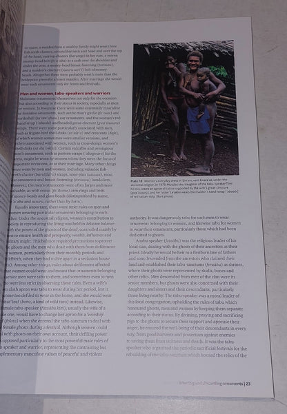 Body Ornaments Malaita Solomon Islands By Ben Burt Pb Book4