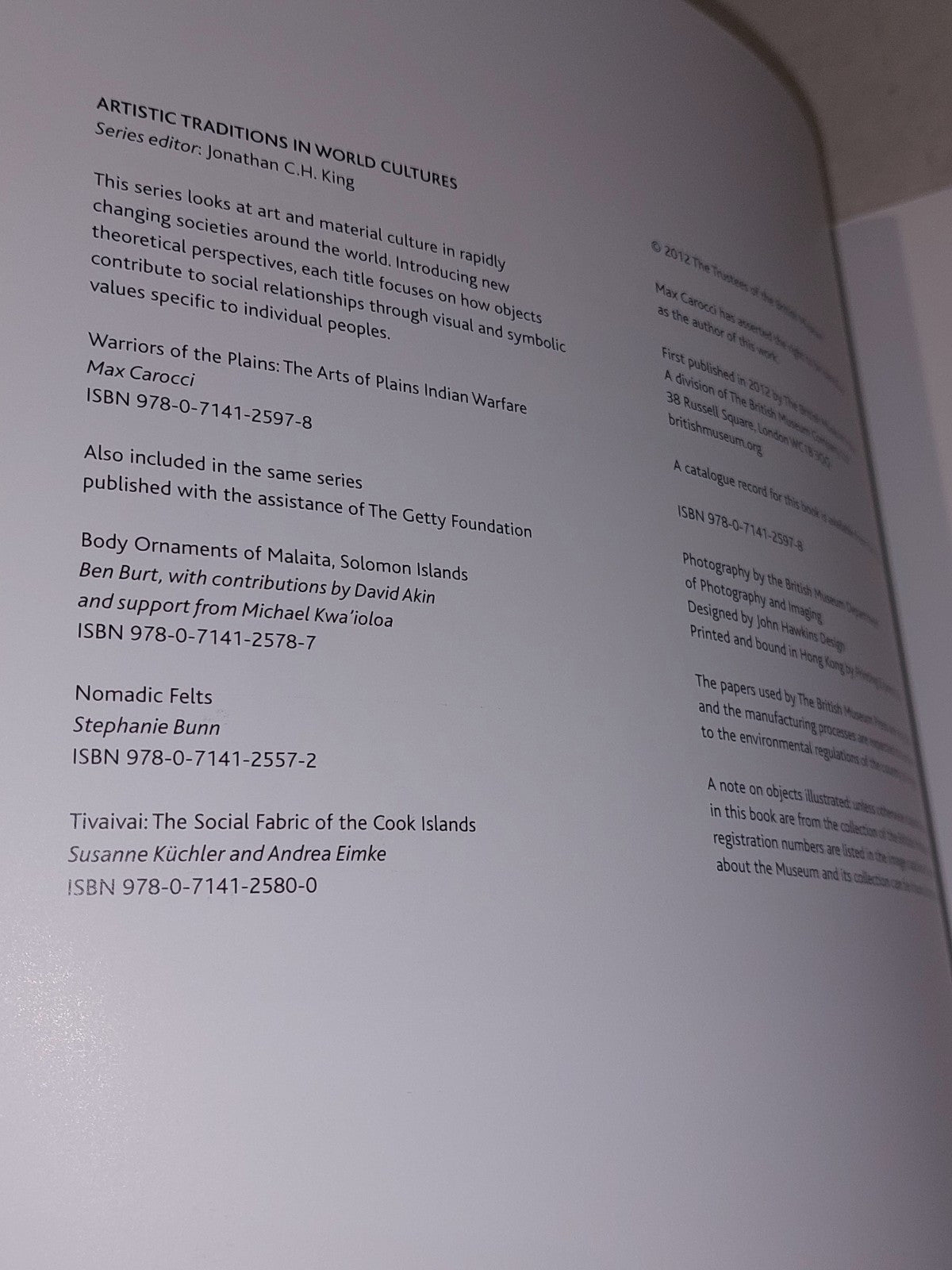 Warriors of the Plains: The Arts of Plains Indian Warfare (2012) Max Carocci Pb 4