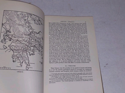 The Geographic Background of Greek and Roman History - M. Cary  1949 Oxford. DJ 6