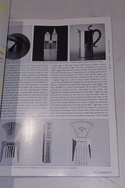The Post-Modern Object~ edited by DR. Andreas Papadakis (1987) Pb Book5