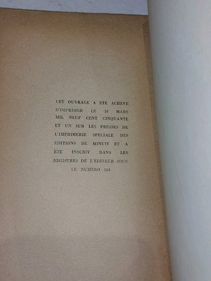 Samuel Beckett Molley [Les Editions De Minuit] (1951) Pb Book 1st PB Edition6