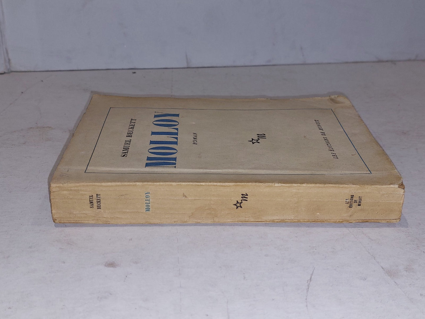 Samuel Beckett Molley [Les Editions De Minuit] (1951) Pb Book 1st PB Edition1
