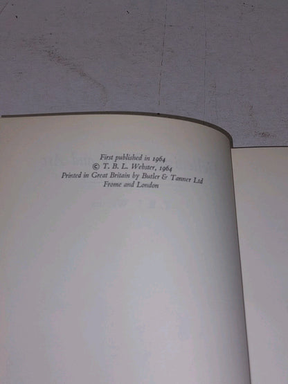Hellenistic Poetry & Art by T B. L. Webster (1964) [Methuen & Co] Hb Book4