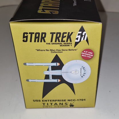 Star Trek The Original Series, USS Enterprise, Titans Vinyl Figure. NCC-1701 3