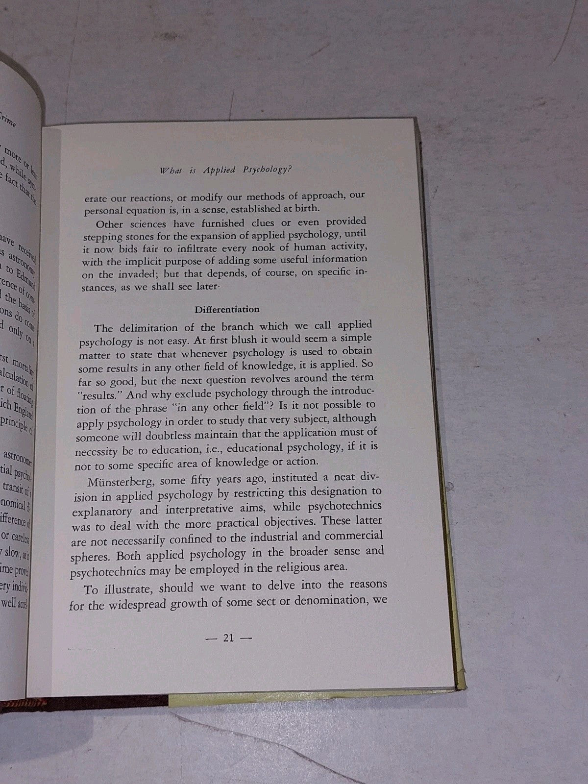 Aspects Of Applied Psychology And Crime By A A Roback (1964)6