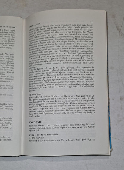 Flora of Moray, Nairn & East Inverness By Mary McCallum Webster (1978) Hb Book6