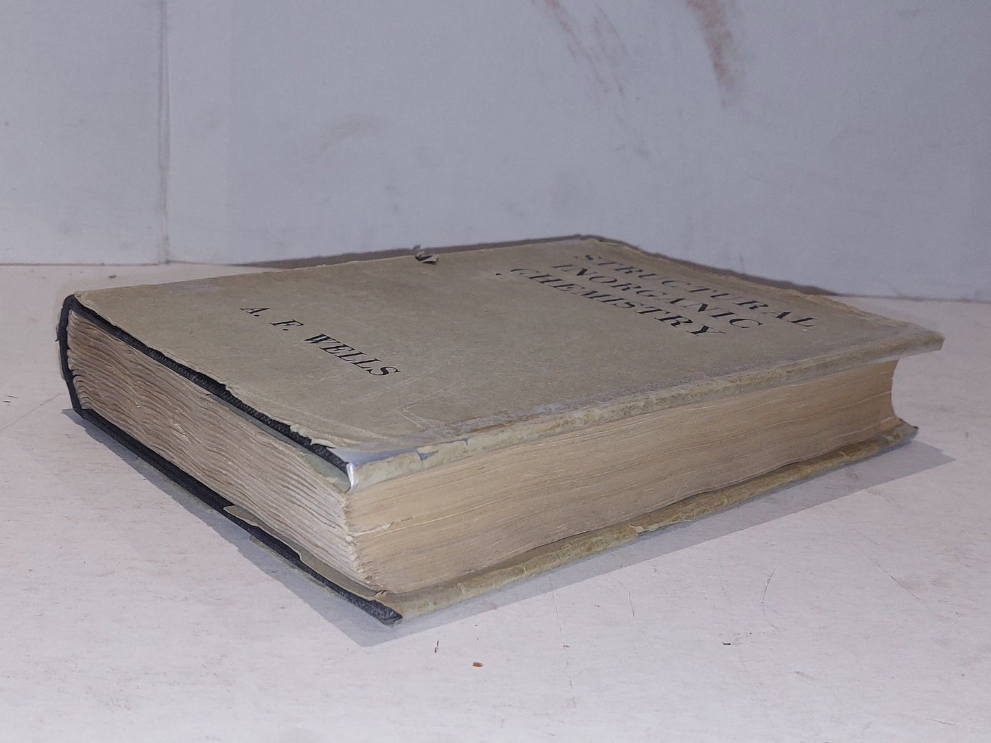 A F Wells Structural Inorganic Chemistry 1945 1st Ed With Dj Hb Book6