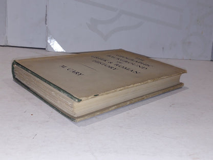 The Geographic Background of Greek and Roman History - M. Cary  1949 Oxford. DJ 7