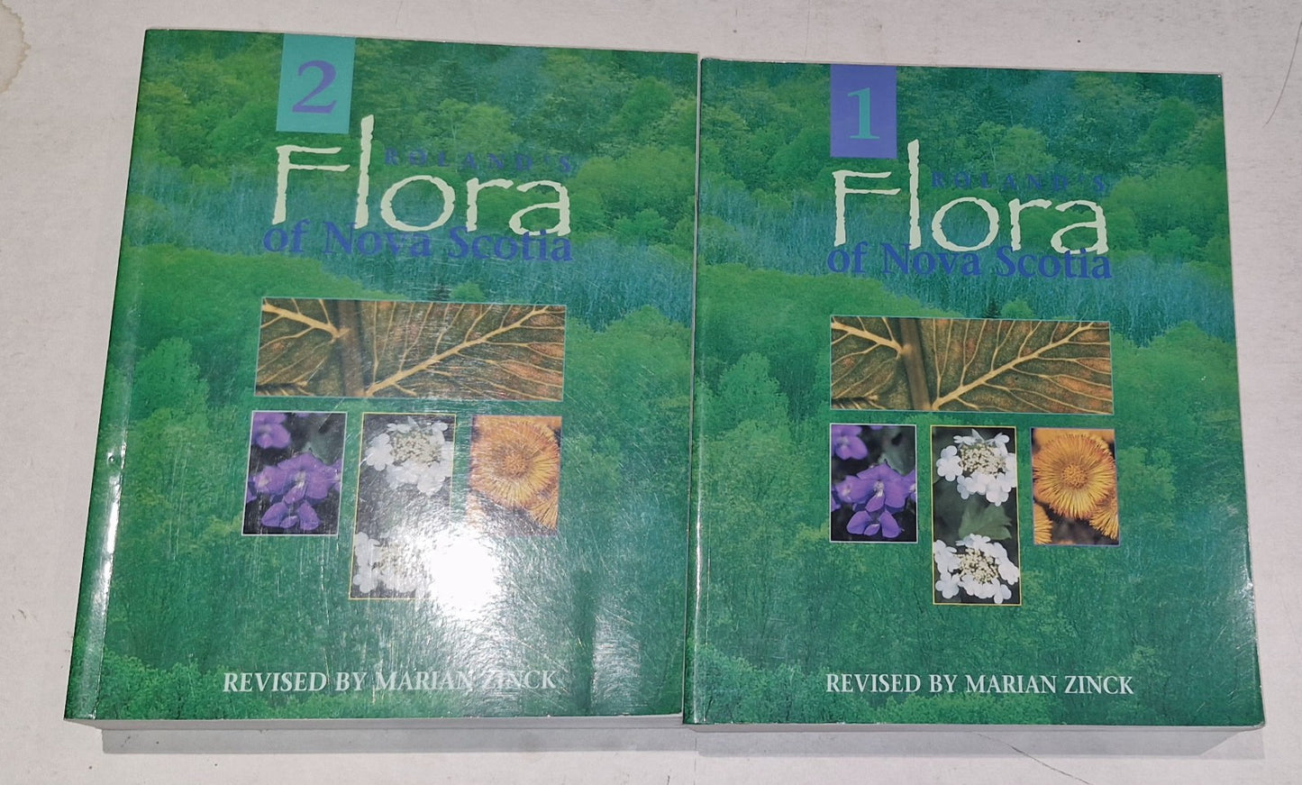 Roland's Flora of Nova Scotia Volume 1 & 2 by Marian Zinck Pb Book2