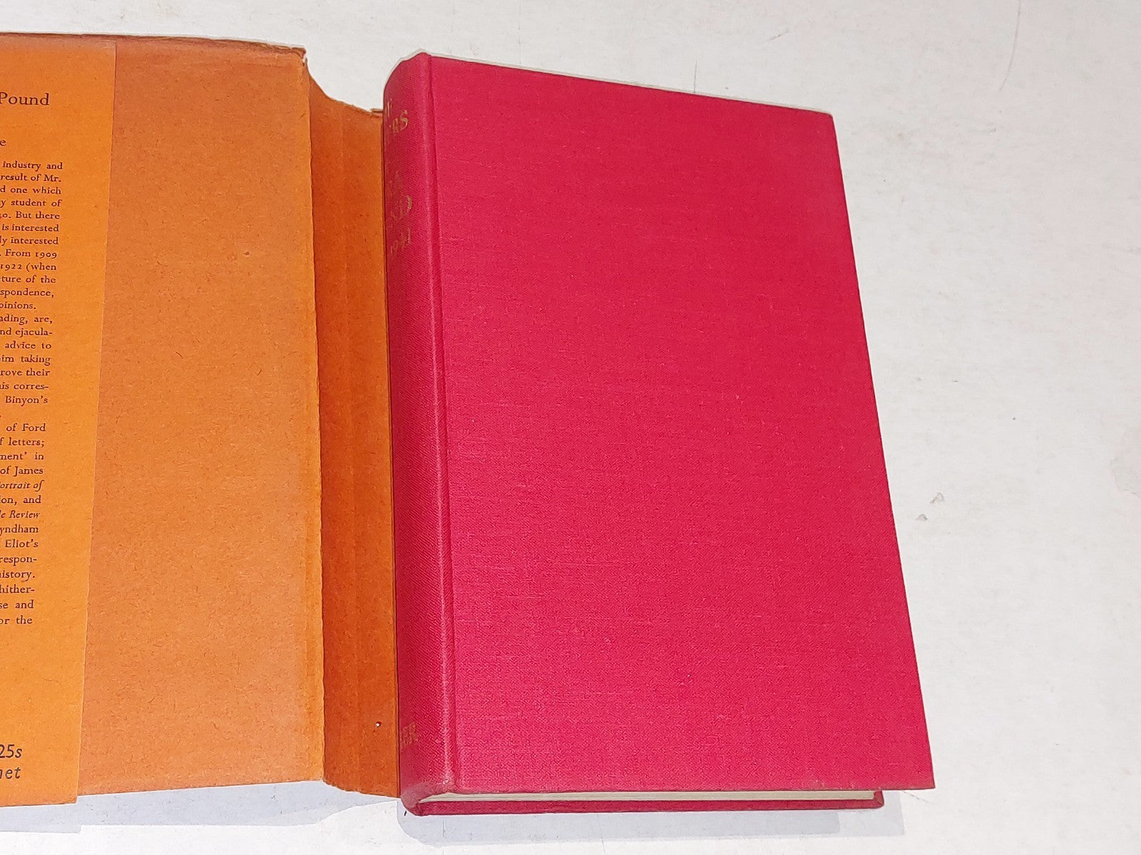 The Letters of EZRA POUND 1907 - 1941, edited by D. D. Paige. Faber & Faber 19512