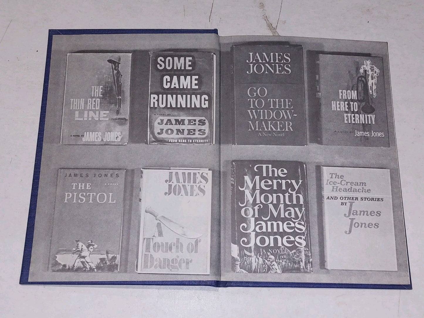 James Jones, A Checklist By John R Hopkins. Hardback 1974. 1