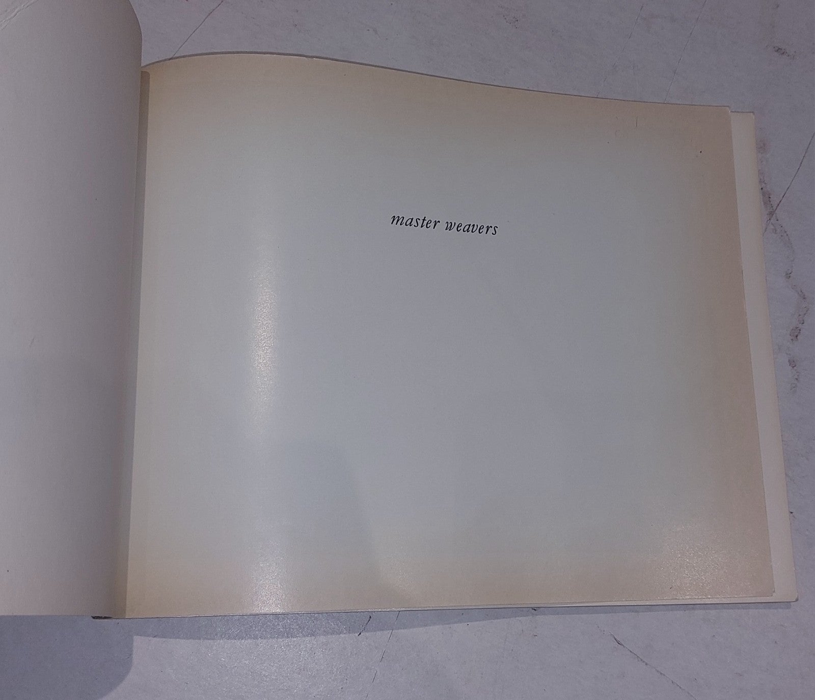 Master Weavers, Tapestry from the Dovecot Studios, 1912-1980 Pb Book2