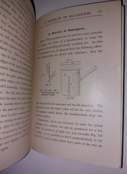 Conjuring Apparatus UpToDate. cassell and Company Ltd magic Work Handbook 191911