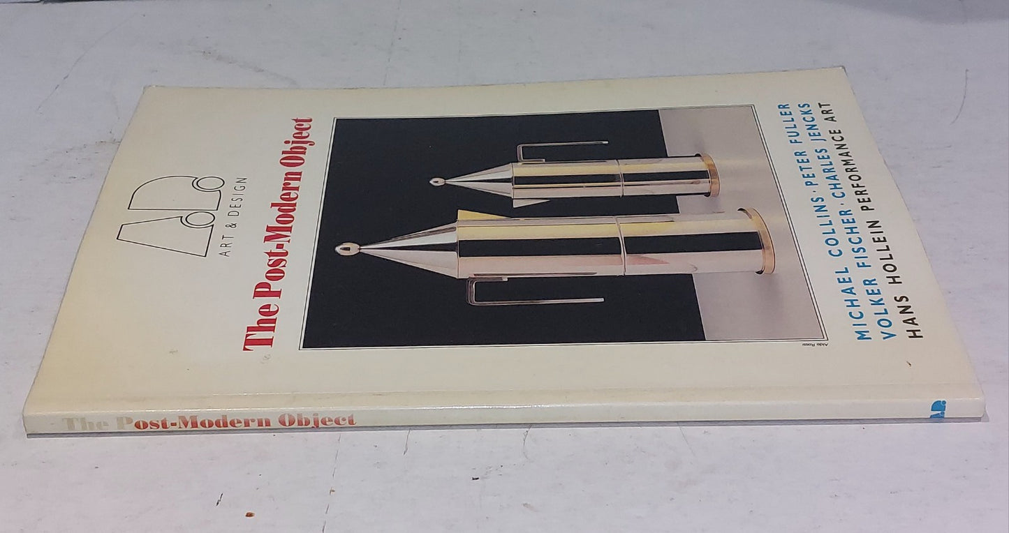 The Post-Modern Object~ edited by DR. Andreas Papadakis (1987) Pb Book1