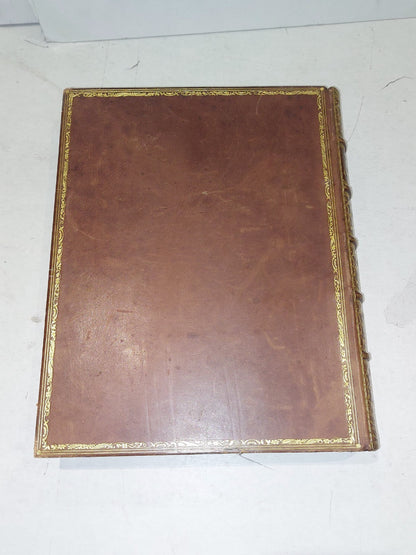 Poems And Letters By Thomas Gray 1879 Leather Illustrated Gold Tooling Fine Bind2