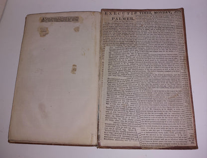 TRIAL OF WILLIAM PALMER, WARD & LOCK, Times Report. 1856, 1st Ed. HB Illustrated19