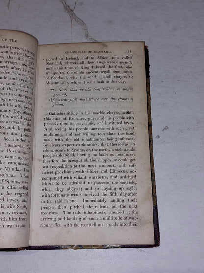 An Abridgement, or Summarie of the Scots Chronicles by John Monipennie, 18183