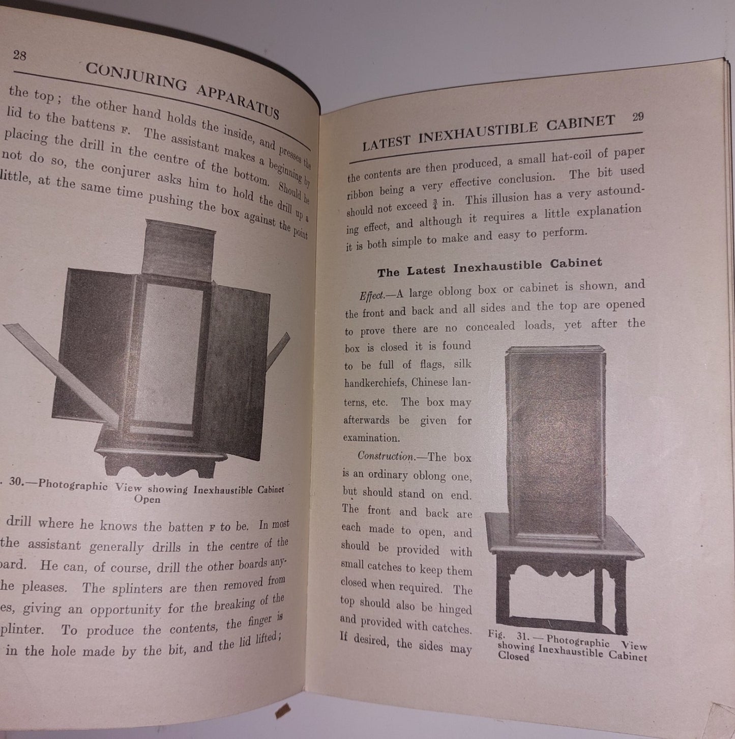 Conjuring Apparatus Up-To-Date. cassell and Company Ltd magic Work Handbook 19199