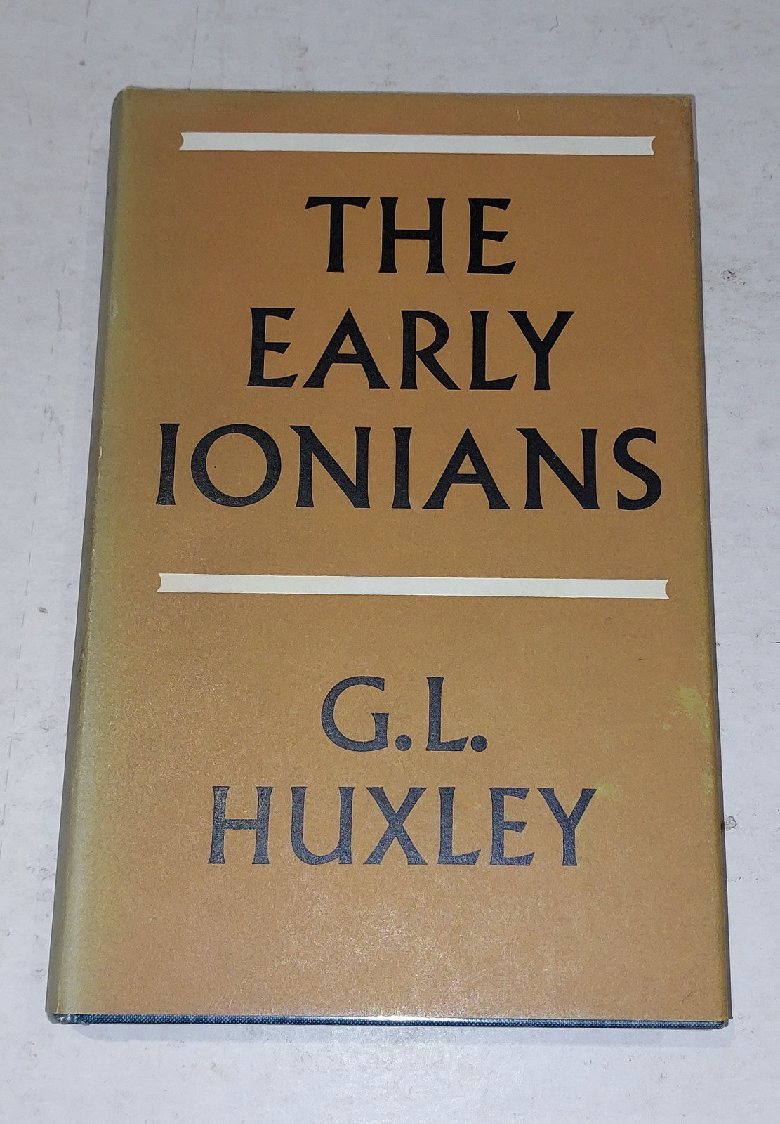 The early ionians by G. L. Huxley 1st HB FABER & FABER 19660