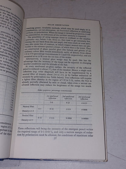 Observational Astronomy & Amateur Astronomer’s Handbook J. B. Sidgwick Hb Books9