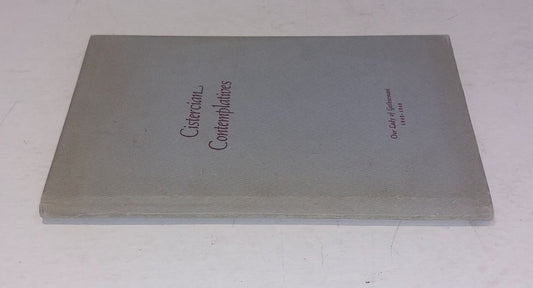 Cistercian Contemplatives [Our Lady Of Gethsemani 1848-1948] Hb Book1