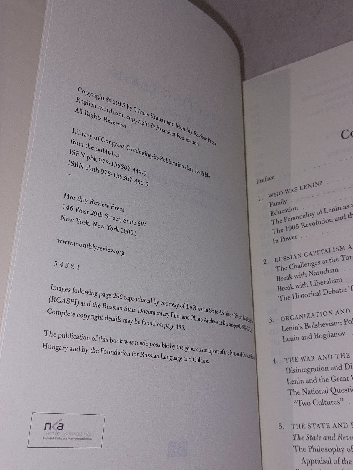 Reconstructing Lenin: An Intellectual Biography.by Krausz, Bethenfalvy. 2015 HB.3
