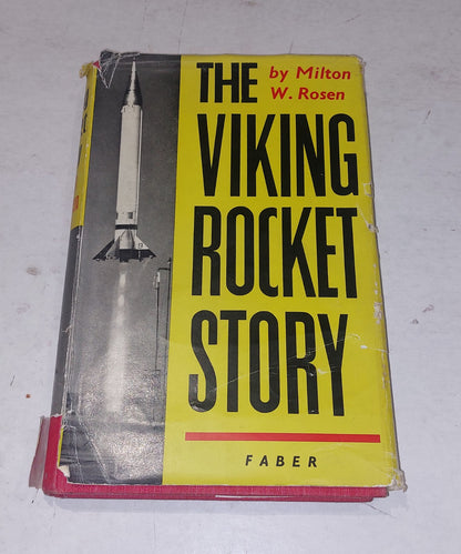 The Viking Rocket Story by Milton W Rosen 1956 HC DJ Faber & Faber Vintage BOOK0