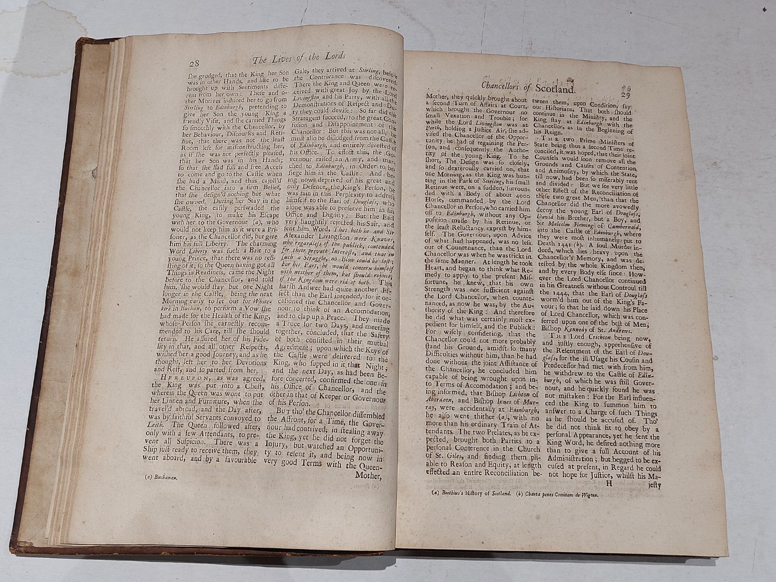 Lives & Characters Of The Officers Of The Crown [Vol.1] 1726, By G. Crawfurd Hb 9