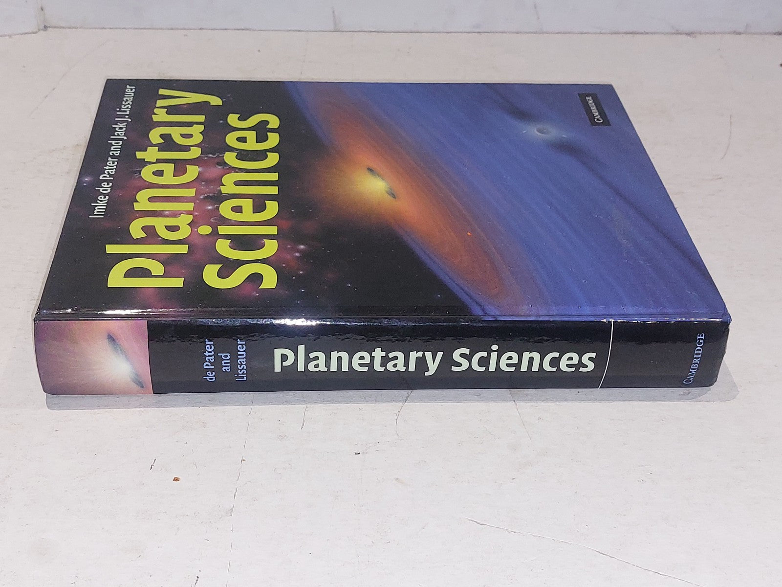 Planetary Sciences Imke de Pater Jack J. Lissauer 1st Print Hardcover Cambridge1