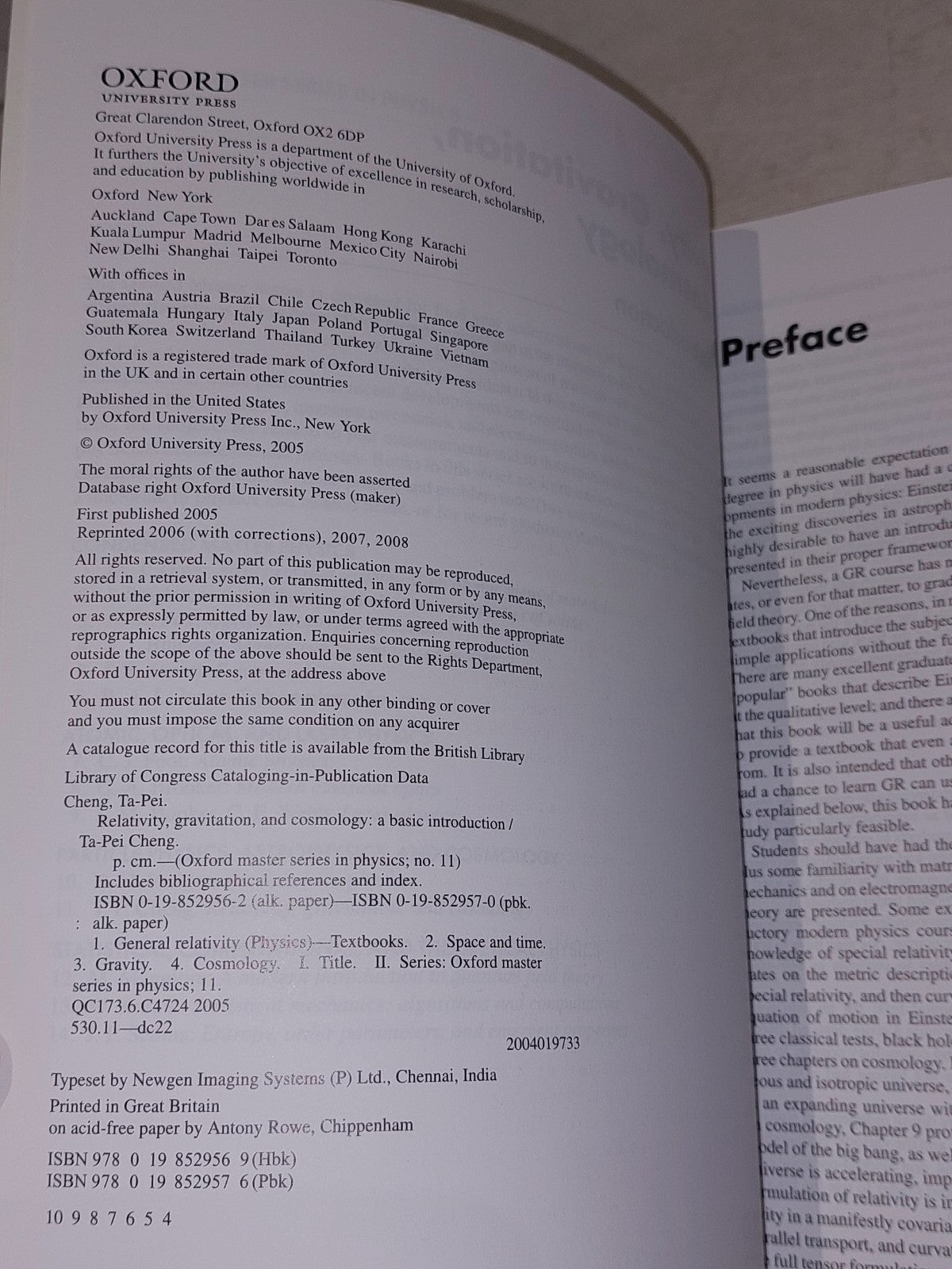 Relativity, Gravitation, and Cosmology: A Basic Introduction...  Cheng, TaPei3