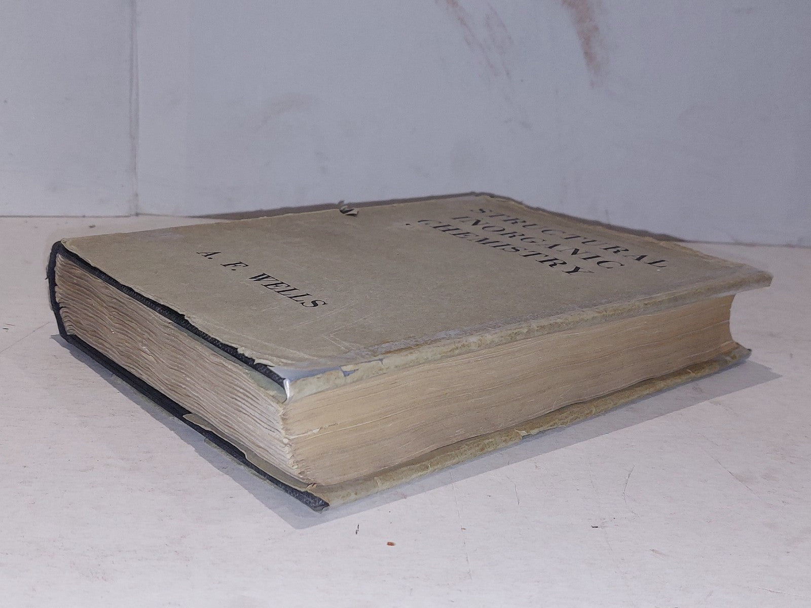 A F Wells Structural Inorganic Chemistry 1945 1st Ed With Dj Hb Book6