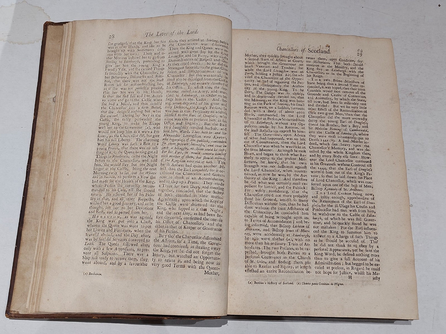 Lives & Characters Of The Officers Of The Crown [Vol.1] 1726, By G. Crawfurd Hb 9
