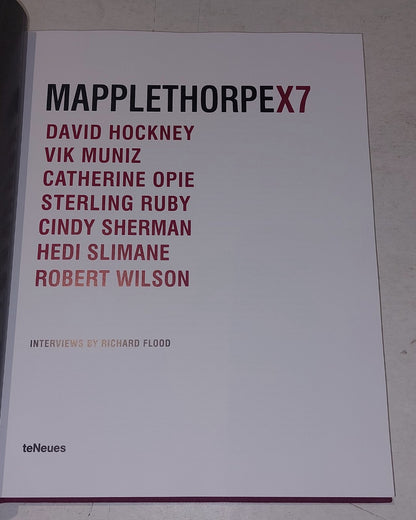 Mapplethorpe x 7 by Richard Flood (2011) Hb Book MX72