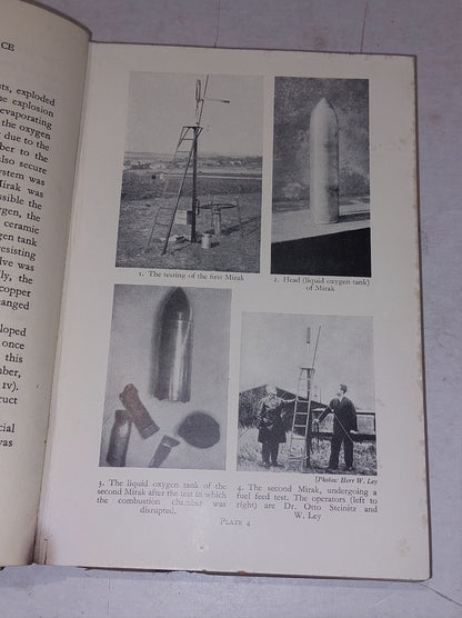 Rockets Through Space by P. E. Cleator (1936) 1st Edition UK HB Book8