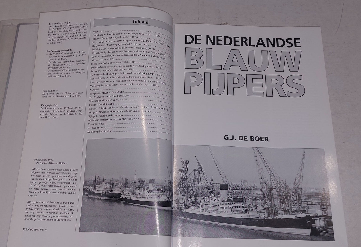 Blauw Pijpers De Nederlandse Boer 1997 Dutch Hardback Book3