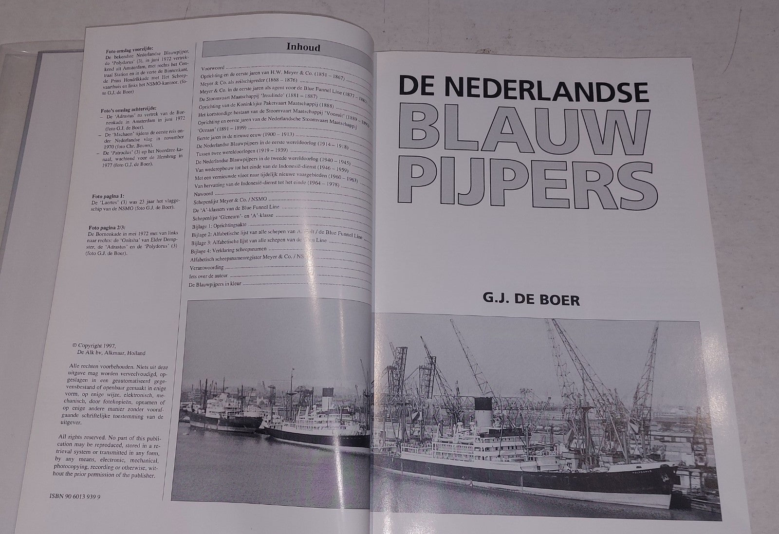Blauw Pijpers De Nederlandse Boer 1997 Dutch Hardback Book3