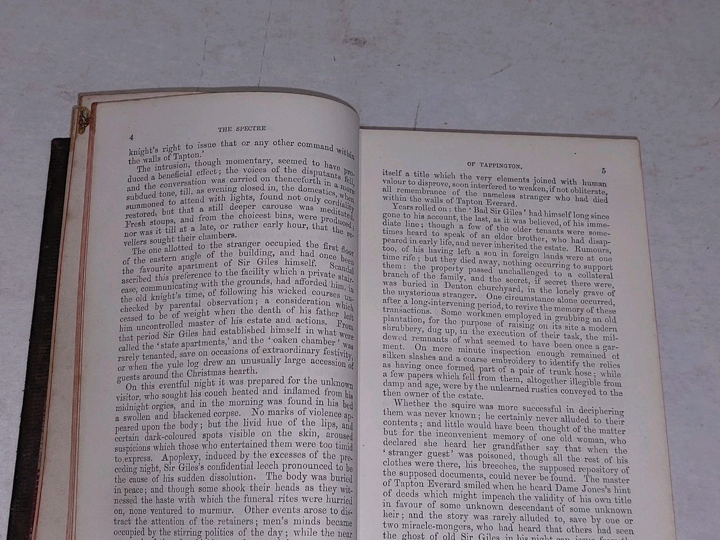 Thomas Ingoldsby, The Ingoldsby Legends. 1858 Leather Bound, Richard Bentley.5