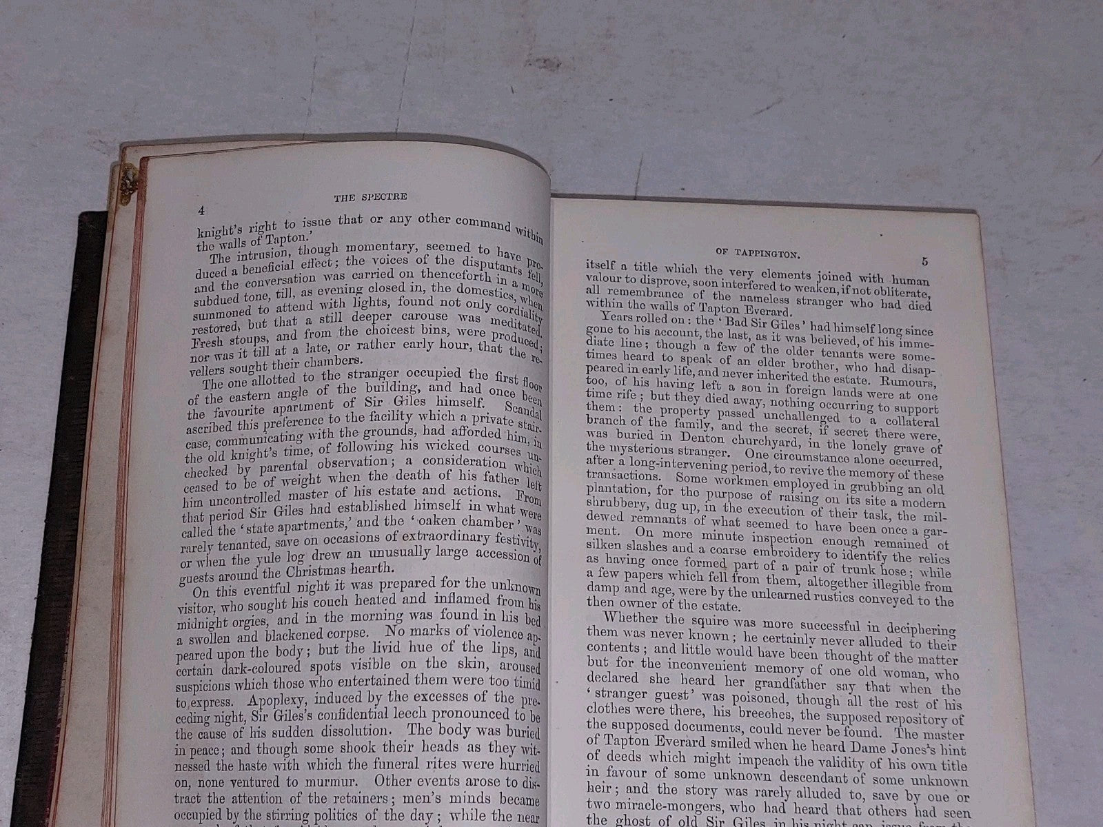 Thomas Ingoldsby, The Ingoldsby Legends. 1858 Leather Bound, Richard Bentley.5