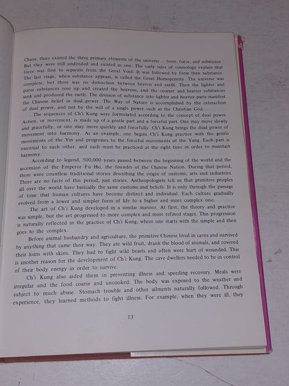 Ch'I Kung: The Art of Mastering the Unseen Life Force, Lily Siou HB Book With Dj6